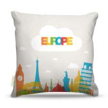 Almofada Europe Minmalista 45X45Cm