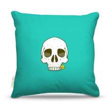 Almofada Nerderia Cartoon Skull
