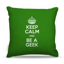 Almofada Nerderia Keep Calm Geek