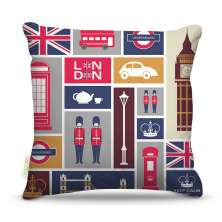 Almofada Nerderia London Minimalista