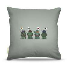 Almofada Ninja Turtles Think 45X45Cm