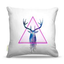 Almofada Veado Triangulo 45X45Cm