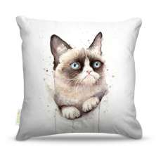 Almofadas Nerderia Gato Aquarela