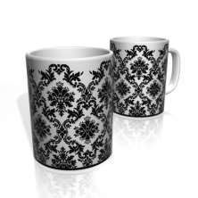 Caneca De Porcelana Nerderia e Lojaria BLACK PLANTS OLD colorido