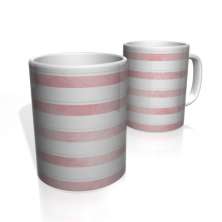 Caneca De Porcelana Nerderia e Lojaria linhas rosas 2 colorido