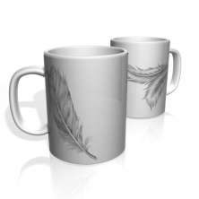 Caneca De Porcelana Nerderia e Lojaria pena colorido