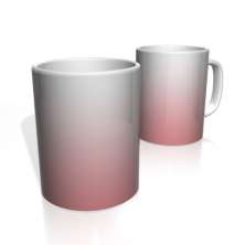 Caneca De Porcelana Nerderia e Lojaria rosa branco colorido