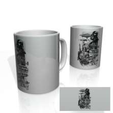 Caneca Nerderia - Vader Draw