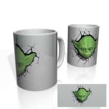 Caneca Nerderia 3D - Yoda
