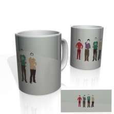 Caneca Nerderia Big Bang Minimalist