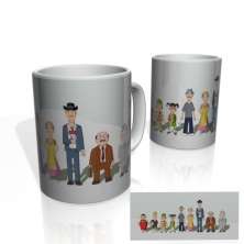Caneca Nerderia Chaves Cartoon