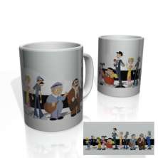 Caneca Nerderia Chaves Personagens