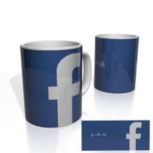 Caneca Nerderia Face Friens