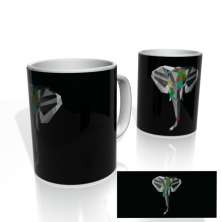 Caneca Nerderia Geometri Elefant2