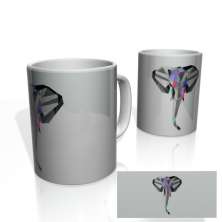 Caneca Nerderia Geometric Elefant