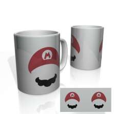 Caneca Nerderia Mario Mini