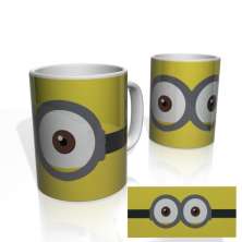 Caneca Nerderia Minion Olhos