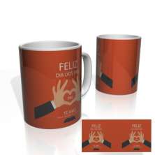 Caneca Nerderia Pai Coracao