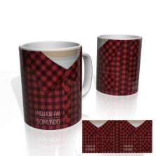 Caneca Nerderia Pai Quadriculado