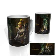 Caneca decorativa Nerderia e Lojaria priston mecanico colorido