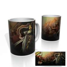 Caneca decorativa Nerderia e Lojaria priston02 colorido