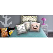 Combo Ambiente Decorativo Quarto Teen Feminino Nerderia e Lojaria teenf2 colorido