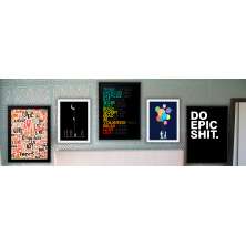 Combo Ambiente Decorativo Quarto Teen Masculino Nerderia e Lojaria teenm1 colorido