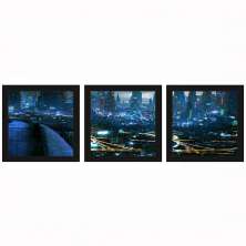 Combo Quadro Decorativo 20X20Cm X3