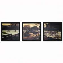 Combo Quadro Decorativo 20X20Cm X3