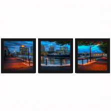 Combo Quadro Decorativo 20X20Cm X3