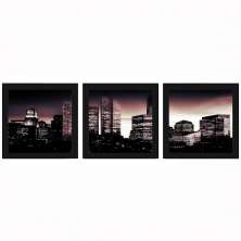 Combo Quadro Decorativo 20X20Cm X3