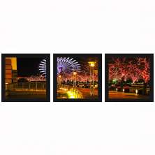 Combo Quadro Decorativo 20X20Cm X3