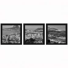 Combo Quadro Decorativo 20X20Cm X3