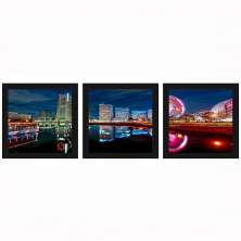 Combo Quadro Decorativo 20X20Cm X3