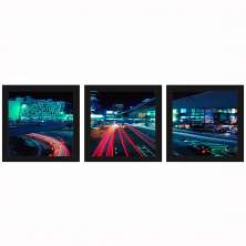 Combo Quadro Decorativo 20X20Cm X3