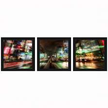 Combo Quadro Decorativo 20X20Cm X3