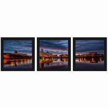Combo Quadro Decorativo 20X20Cm X3