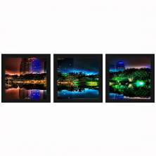Combo Quadro Decorativo 20X20Cm X3