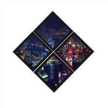 Combo Quadro Decorativo 20X20Cm X4