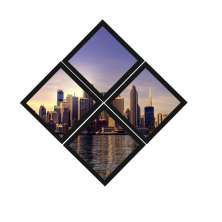 Combo Quadro Decorativo 20X20Cm X4