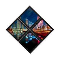Combo Quadro Decorativo 20X20Cm X4
