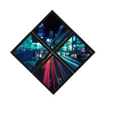 Combo Quadro Decorativo 20X20Cm X4