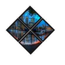 Combo Quadro Decorativo 20X20Cm X4
