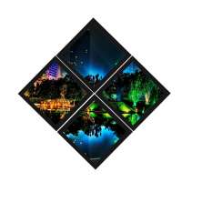Combo Quadro Decorativo 20X20Cm X4