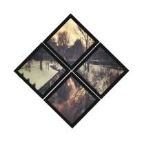 Combo Quadro Decorativo 20X20Cm X4