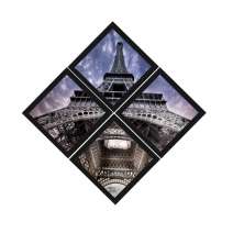 Combo Quadro Decorativo 20X20Cm X4