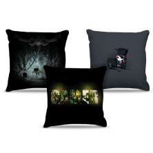 Combo de almofadas 40 x 40 cm (3und.) Nerderia e Lojaria gamer 01 colorido