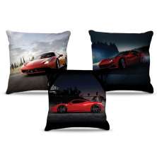Combo de almofadas 45 x 45 cm (3und.) Nerderia e Lojaria ferrari 01 colorido