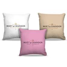Combo de almofadas 45 x 45 cm (3und.) Nerderia e Lojaria moet chandom colorido