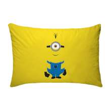 Fronha Para Travesseiro Nerderia Minion Minimalista